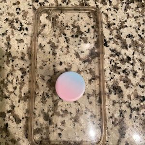 Clear iPhone X case